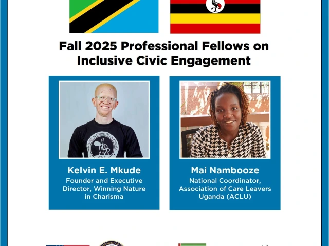 Kelvin Mkude and Mai Nambooze 